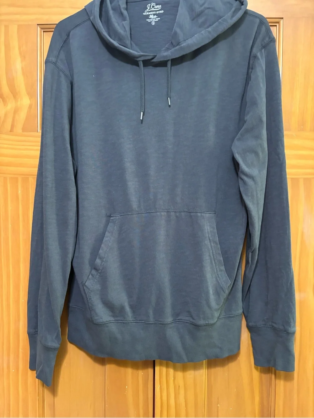 J. Crew Men’s Dark Navy Pullover Hoodie Size Small NWT